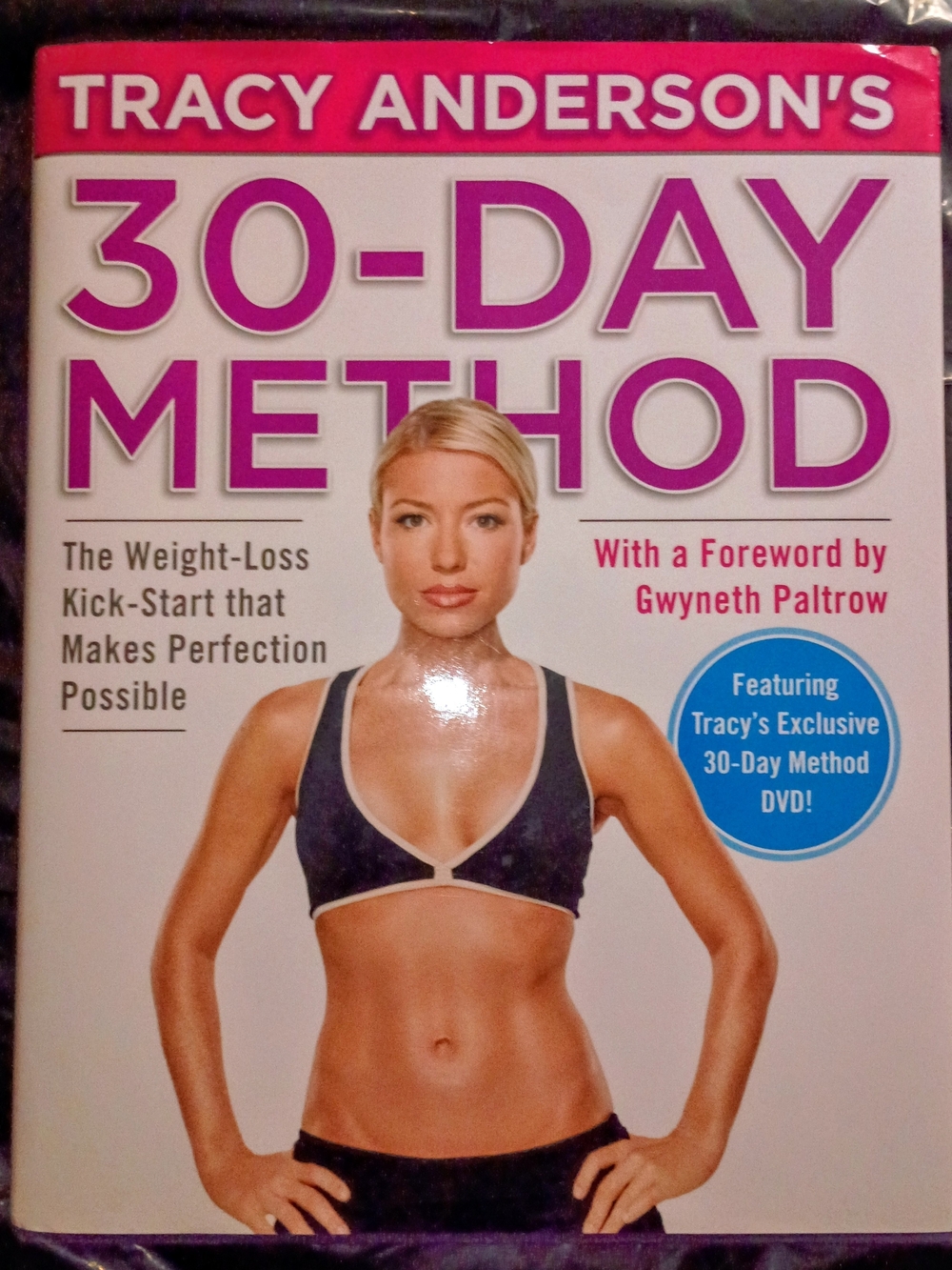 Tracy Anderson's 30-Day Method Workout Guide – Hardcover -Exclusive DVD Included